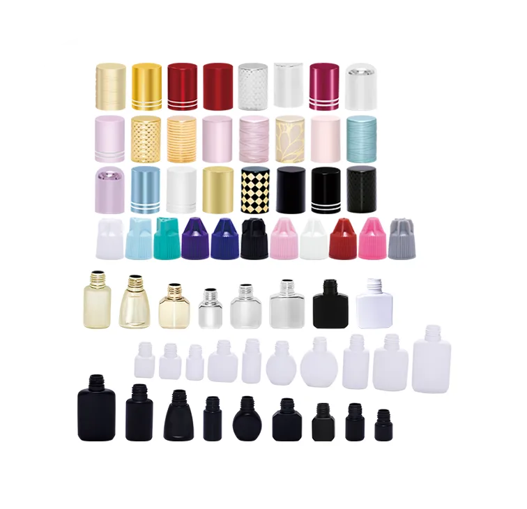 Choose from 37 ready-made caps and 27 bottles — or mold your own design.