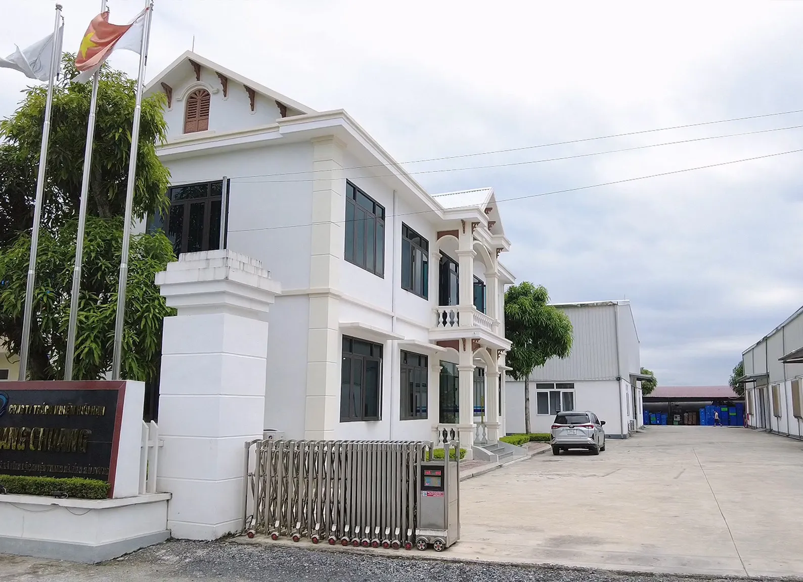 Worldboundgroup Aerial photo of Chinese factory